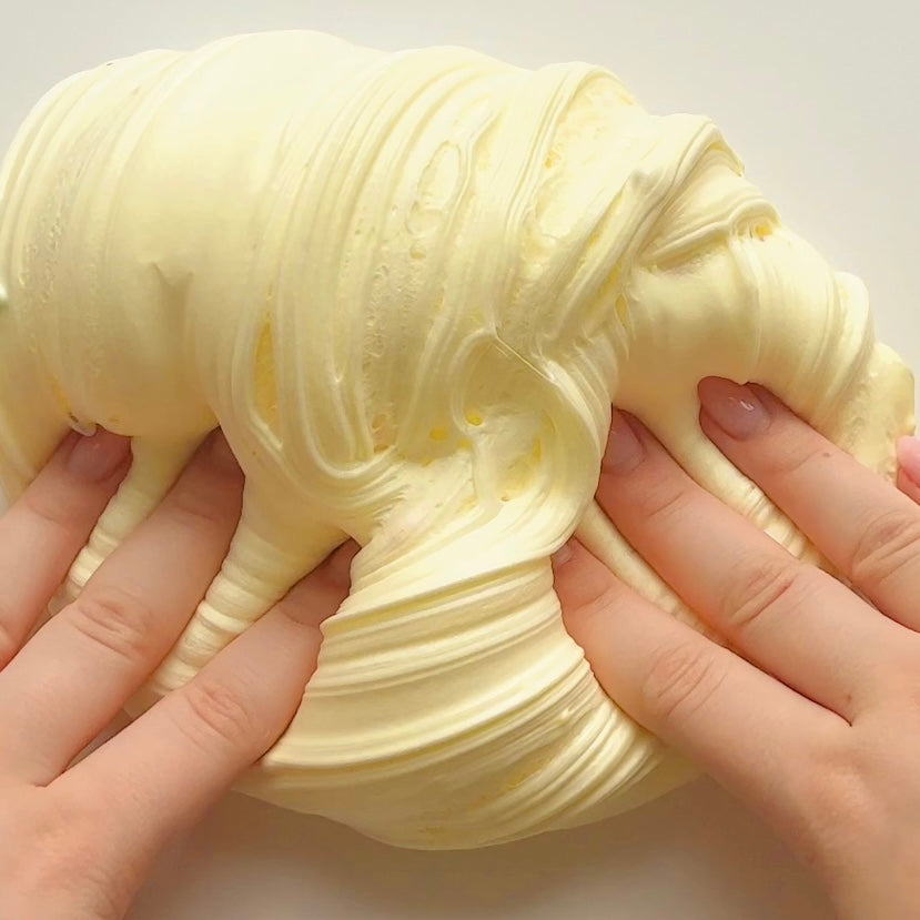 Piña Colada DIY Clay Slime