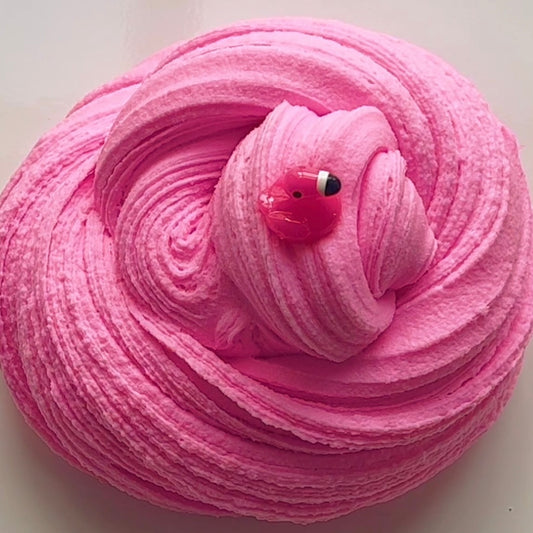 Flamingo Fluff Slime