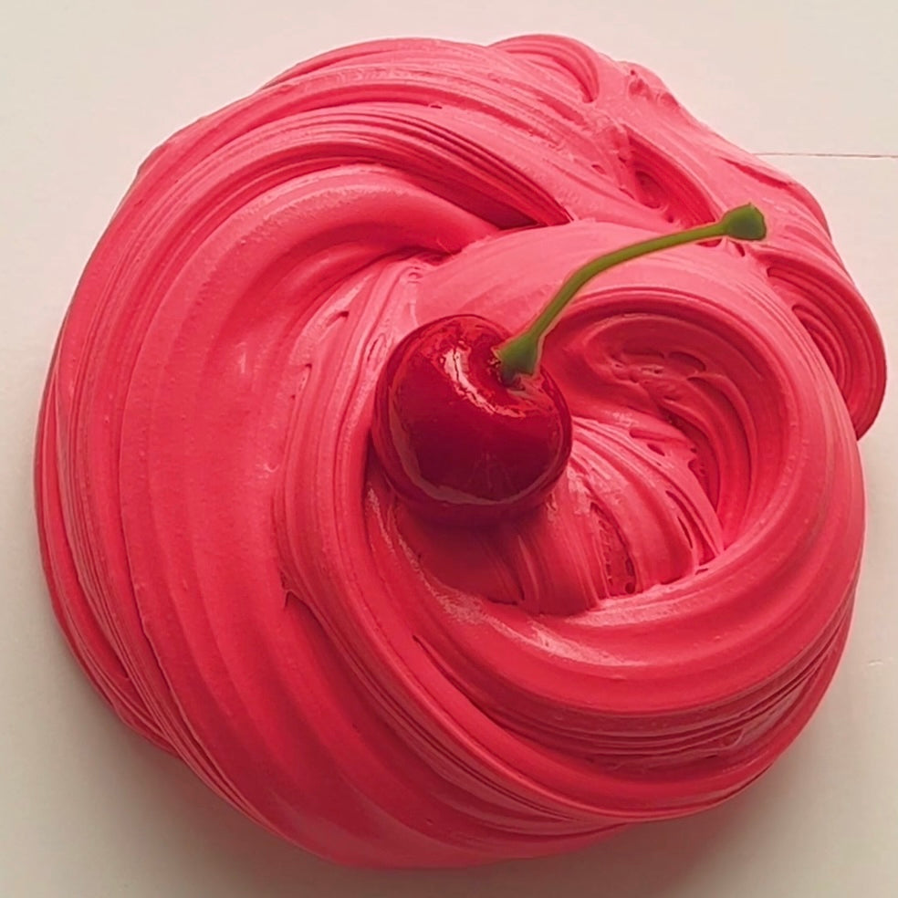 Cherry Bomb Fluffy Slime