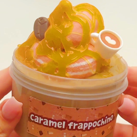 Caramel Frappucino DIY Clay Slime