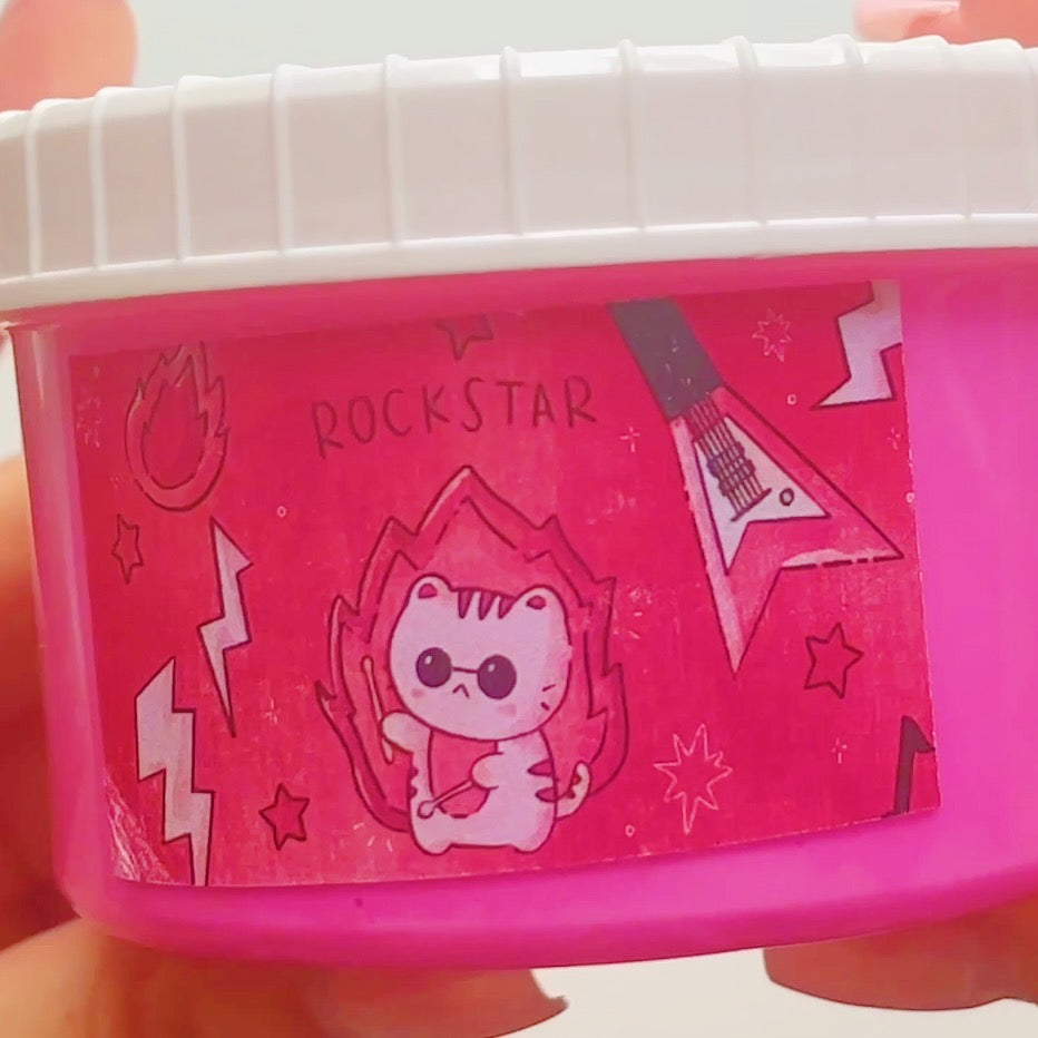 Rockstar Fluffy Butter Slime