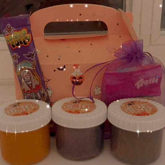 Autumn Glow Slime Trio Halloween Box